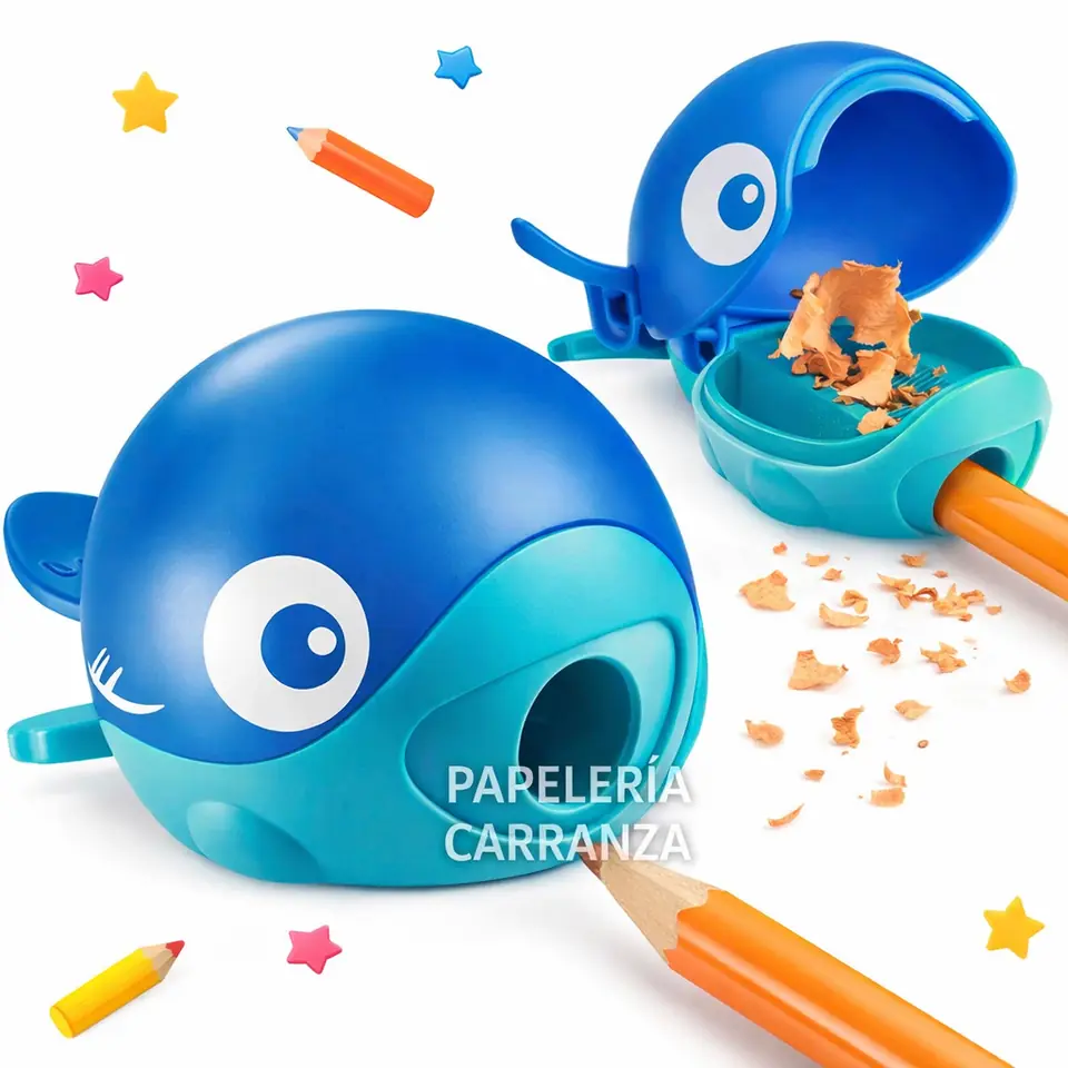 Sacapunta Maped " EASY (Ballenita) " Con Deposito CROC CROC