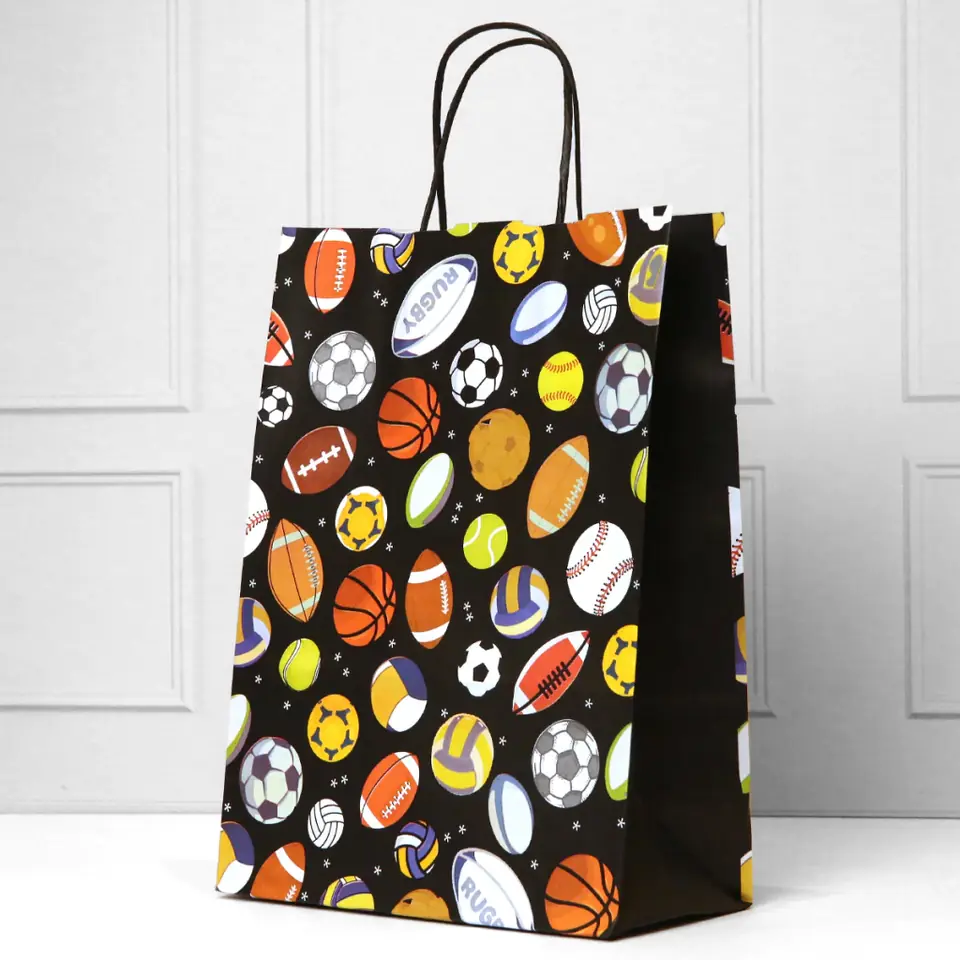 BOLSAS DE REGALO " DEPORTES " Tamaño 18 x 20