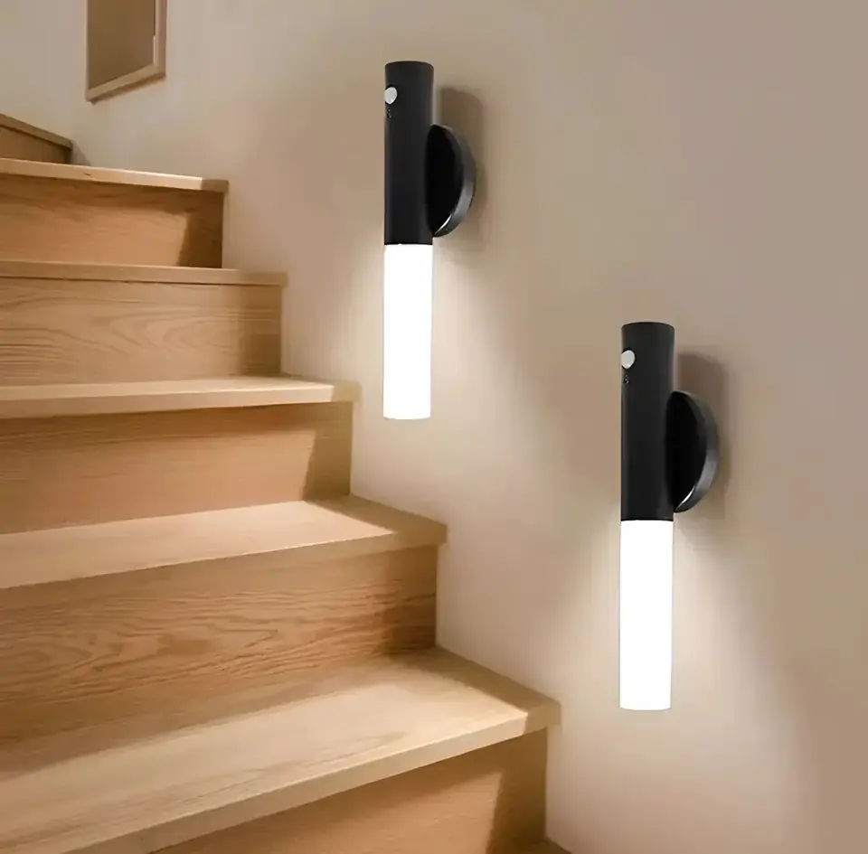 Lamparas Led * ANTORCHA MAGNETICA * imantada Recargable Con Sensor de Movimiento