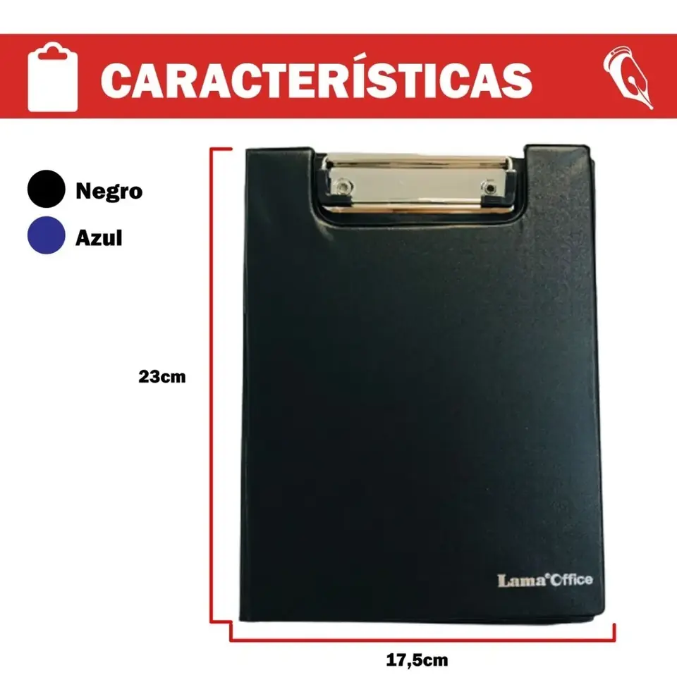 Porta Block Lama Con Tapa tamaño A5 (chico)