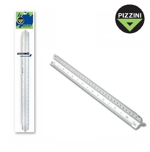 Escalimetro Triangular "Pizzini" Dibujo Técnico 30cm