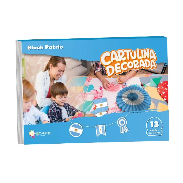 BLOCK DE DIBUJO FANTASIA "PATRIO” EL CAMINO NUMERO 5