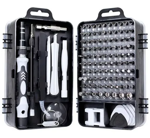 SET DESTORNILLADOR DE PRECISION C/ ESTUCHE 115 PIEZAS