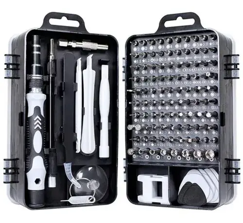 SET DESTORNILLADOR DE PRECISION C/ ESTUCHE 115 PIEZAS