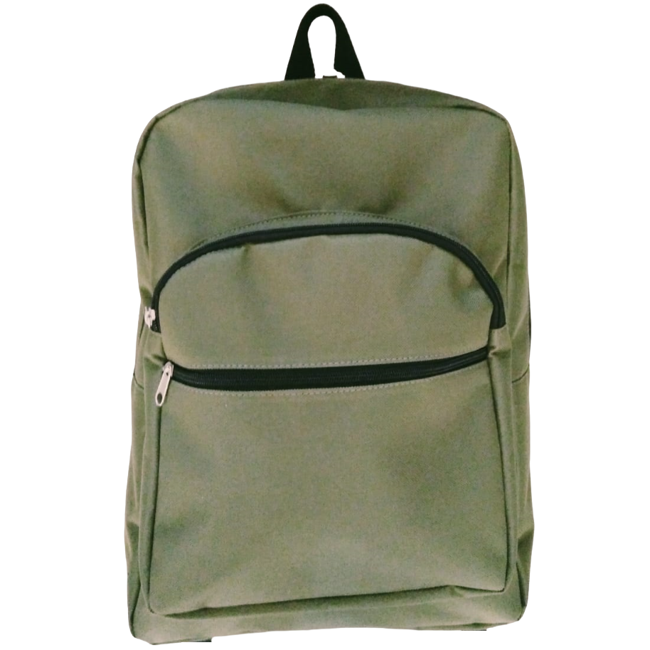 Mochila Reforzada Grande " Verde " Jumbo