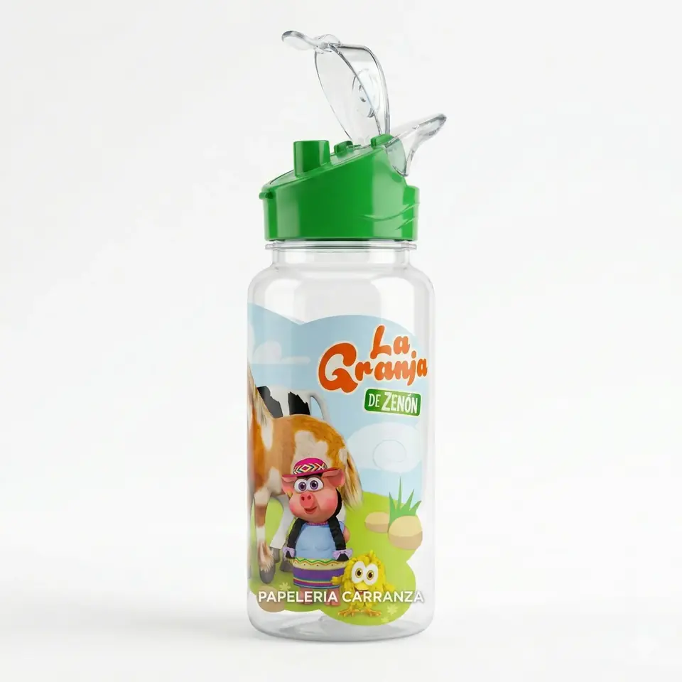 BOTELLA RIGIDA * LA GRANJA DE ZENON * FLIP TOP