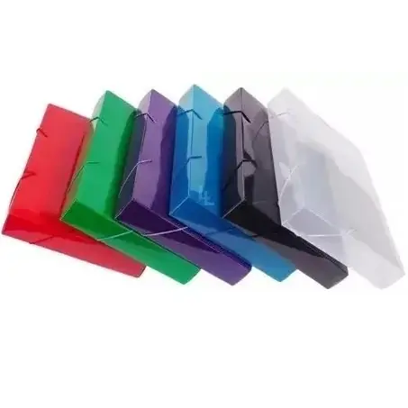 Caja Archivo Oficio * 4 cm de Polipropileno * C/ Elástico (se puede usar como Carpeta)