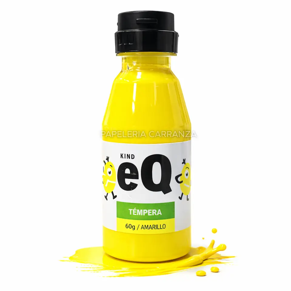 TEMPERAS EN POMO EQ KIND - AMARILLO - X 190 GR
