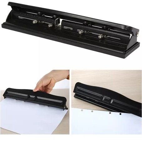 Perforadora Hooon * 3 Perforaciones * (10 Hojas) 7mm