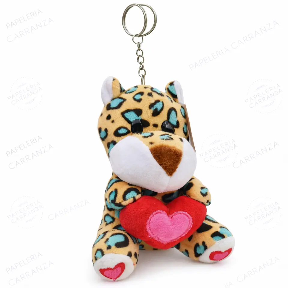 Llaveros * Leopardo de Peluche *