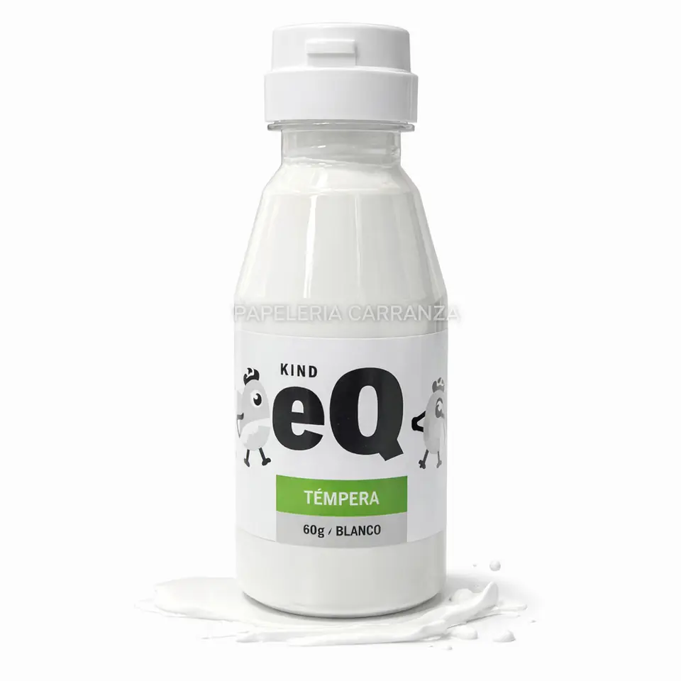 TEMPERAS EN POMO EQ KIND - BLANCO - X 190 GR