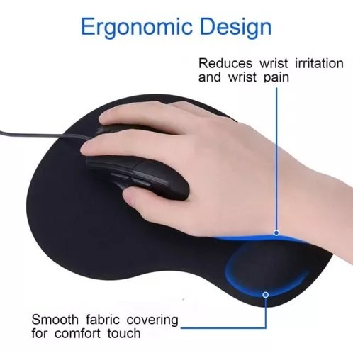 Pad para Mouse "Gel Con Apoya Muñeca "  Antideslizante