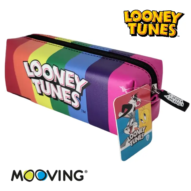 CARTUCHERAS MOOVING "LOONEY TUNES" RECTANGULAR