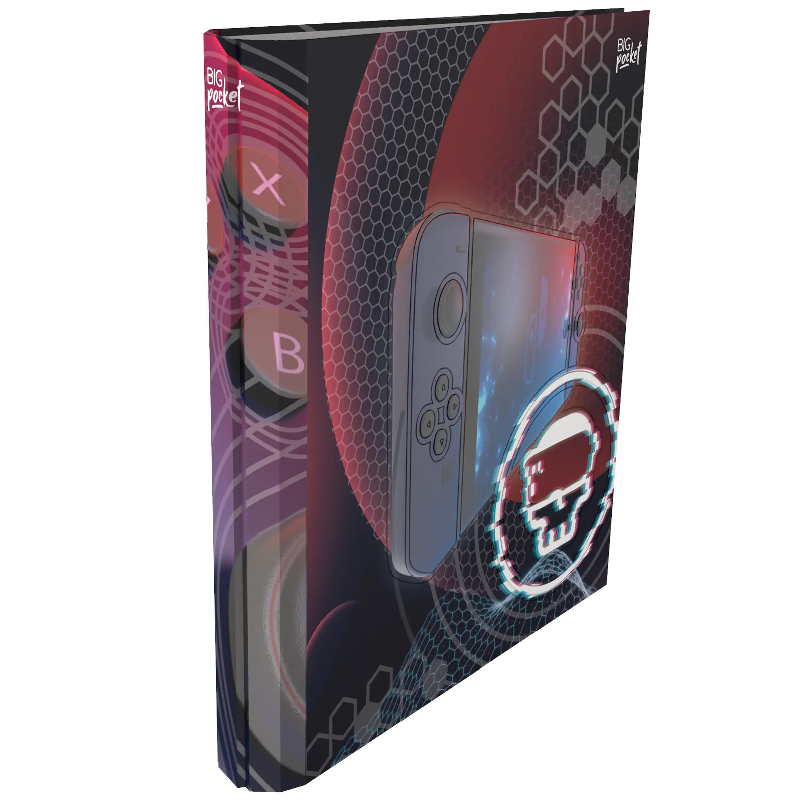 Carpeta Universitaria A4 ** GAMER ** 2 anillos 40mm PPR