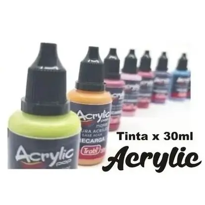 TINTA MARCADOR DE ACRILICO TRABI ACRYLIC POP