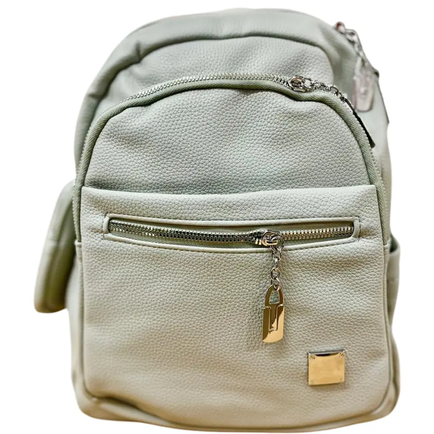 Mochila para Dama "CIERRE PLATEADO" (Excelente Calidad) 8006