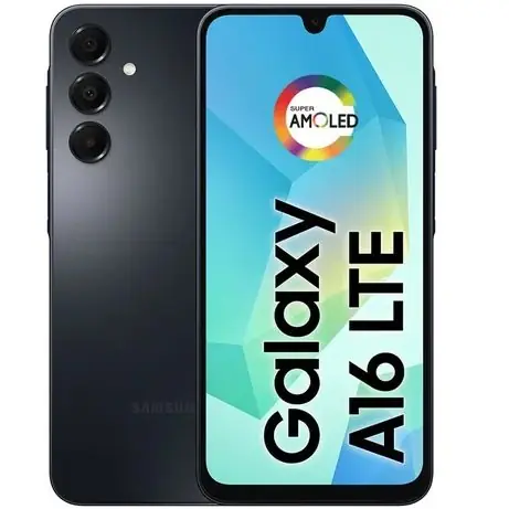 SAMSUNG - A16 NEGRO 50 Mpx (camara Triple) - 128GB ALMACENAMIENTO- 4GB RAM Liberado // GARANTIA 3 Meses //