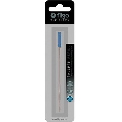 Repuesto de Lapiceras Filgo *Azul Tipo Parker* (Para algunos modelos de Giro) - Largo -