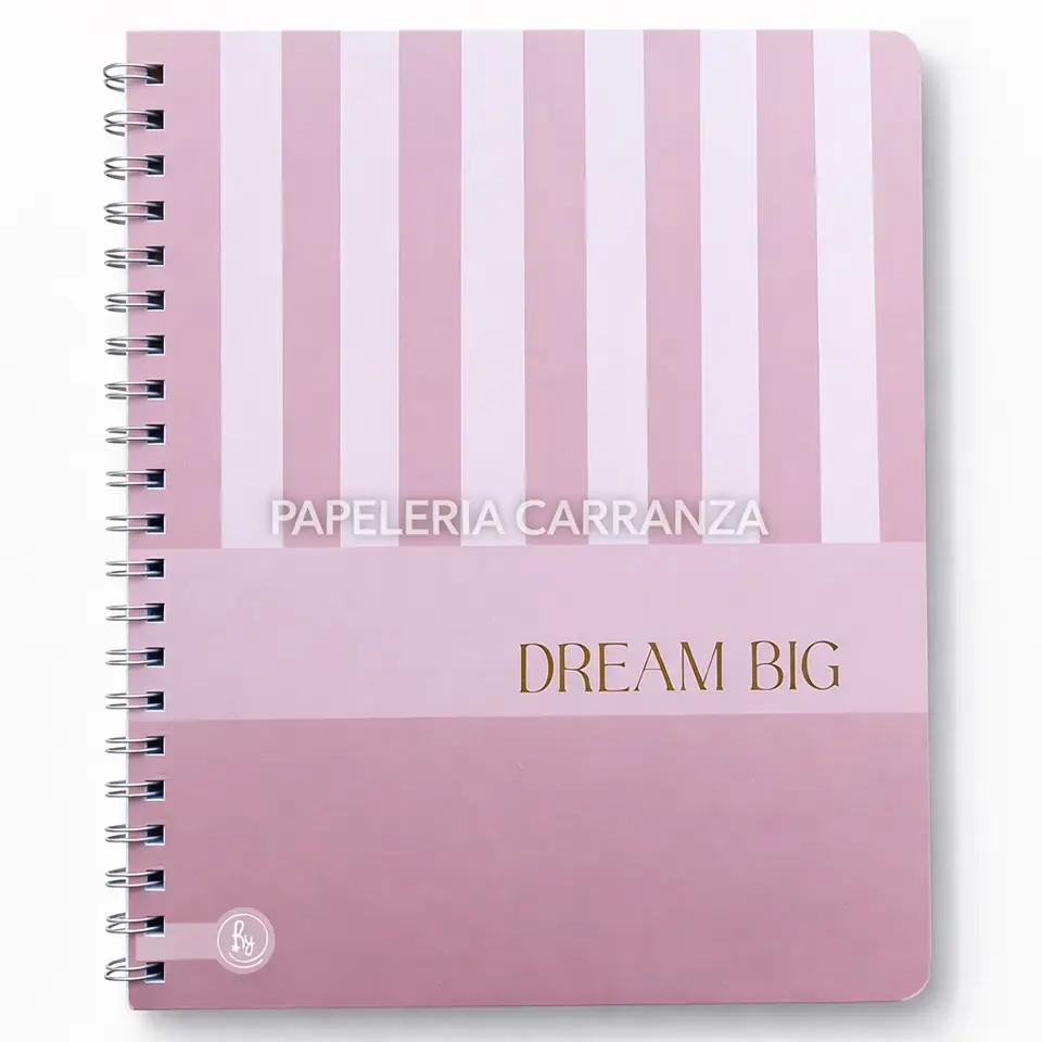 CUADERNILLO C/ ESPIRAL SEMI RIGIDO A4 RY " DREAM " 80 HOJAS PREMIUM