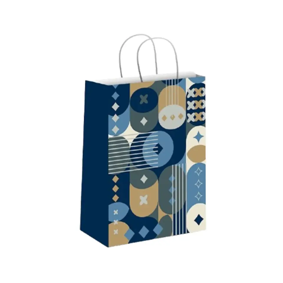 BOLSAS DE REGALO " GEOMETRICO " Tamaño 18 x 20