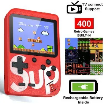Consola de Juegos ** GAME BOX PLUS ** 400 JUEGOS PANTALLA 3" LED (Sin Joystick)