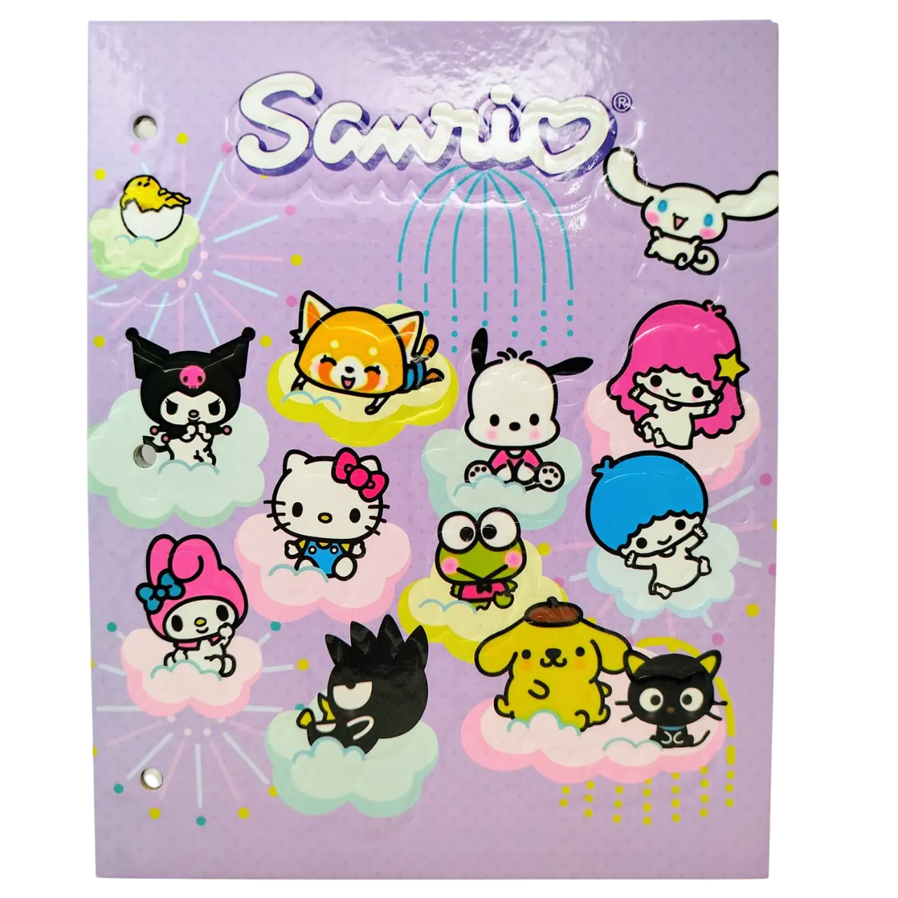 Tapa de Carpeta Escolar N3 " SANRIO "