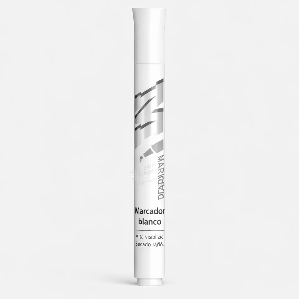 MARCADOR PERMANENTE " MARKER BLANCO "