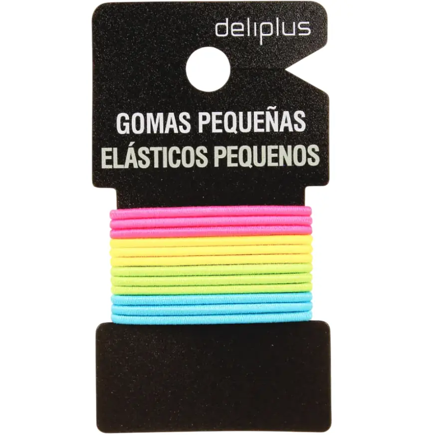 Colitas para el pelo * Blister x 12 * Deliplus Elasticos