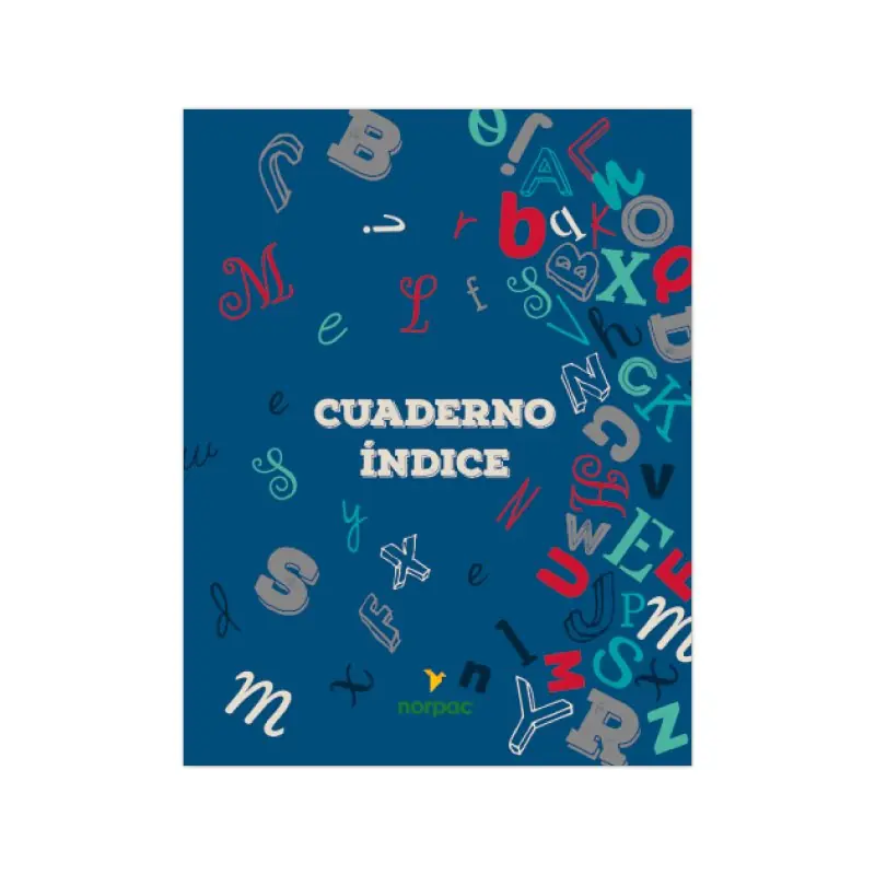 CUADERNOS ** CON INDICE **  14 X 20 A5 NORPAC