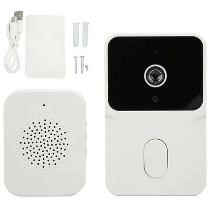 Timbre Inalámbrico Smart Con Cámara Visor M8