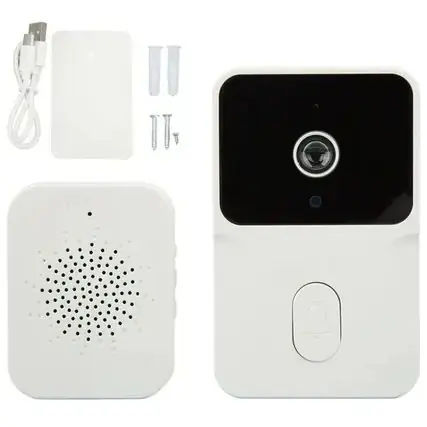 Timbre Inalámbrico Smart Con Cámara Visor M8