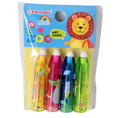 SET 4 CAPUCHONES * ZOO * PARA LAPIZ O LAPICERA