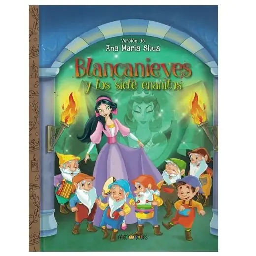 LIBROS DE CUENTOS * BLANCANIEVES y los siete enanitos * // TAPA DURA 20X17 24 PAGINAS // (ARTEMISA)