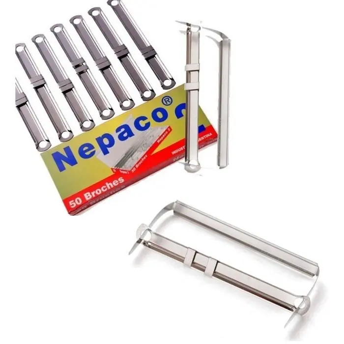 Broche Nepaco Caja x 50 unidades (METALICOS)