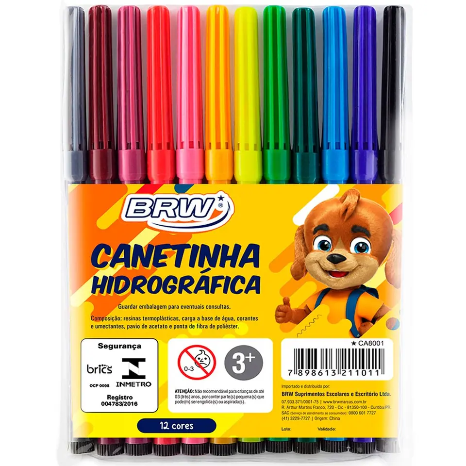Fibras x 12 " BRW " (Excelente Calidad)