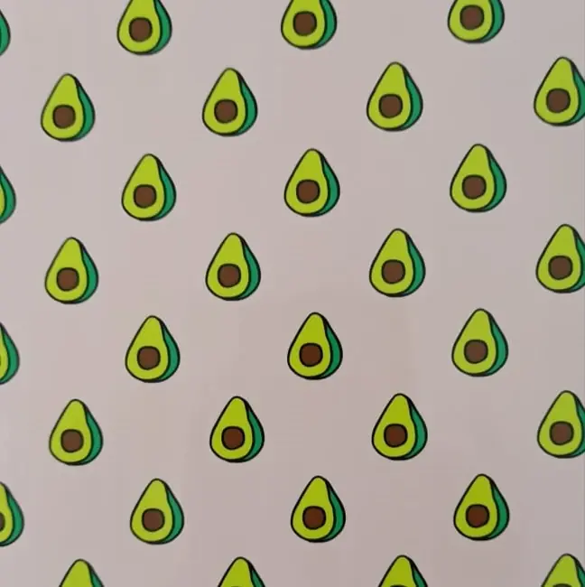 Contact en rollo - PALTA - de 45 cm de Ancho 1 Metro Premium (90 micrones)