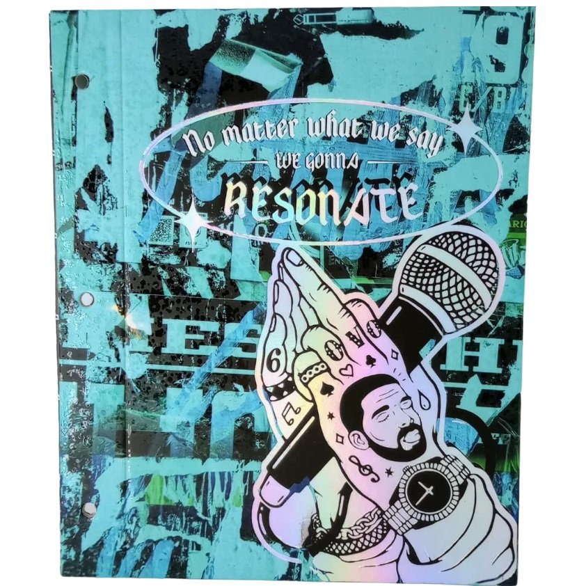 Tapa de Carpeta Escolar N3 " RESONATE " PPR