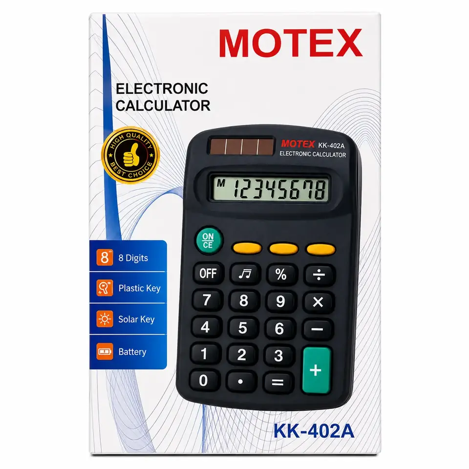 Calculadora MOTEX KK-402A - De Bolsillo