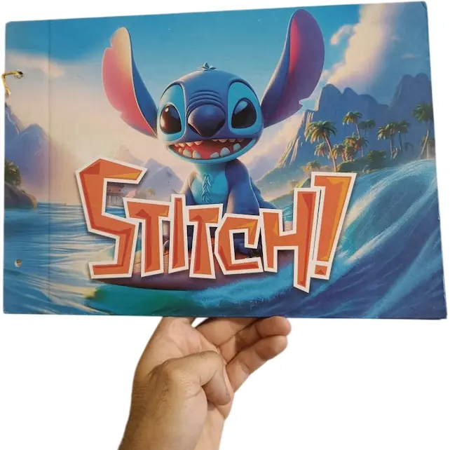 Tapa de Carpeta de dibujo N5 " STITCH  "