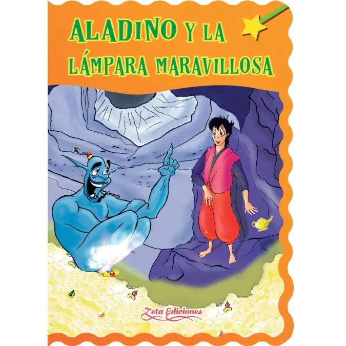 LIBROS DE CUENTOS * ALADINO Y LA LAMPARA MARAVILLOSA * MIS CLASICOS ENCANTADOS