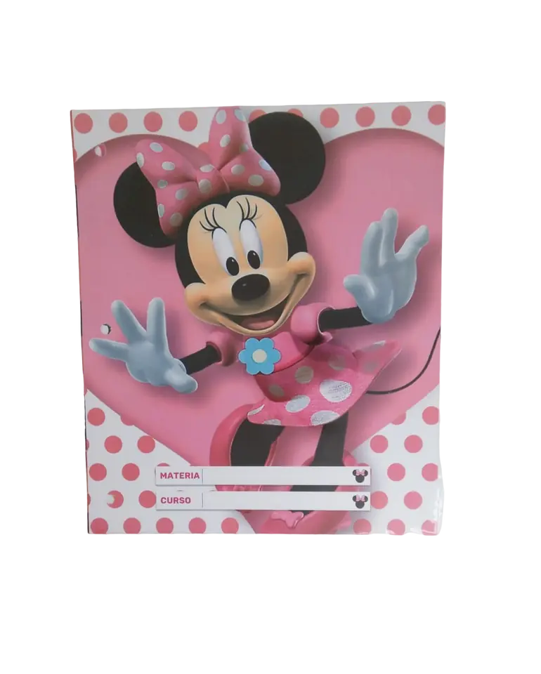 Separadores de Materias "Minnie" Tamaño Escolar (Fantasia)