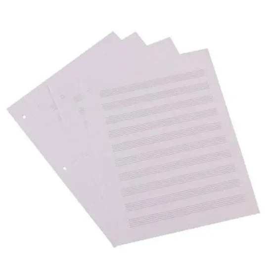 Repuestos de Musica Mil28 Pentagramado x 8 hojas Escolar N° 3