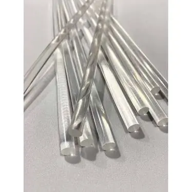BARRAS DE SILICONA FINA - x UNIDAD - 25 cm