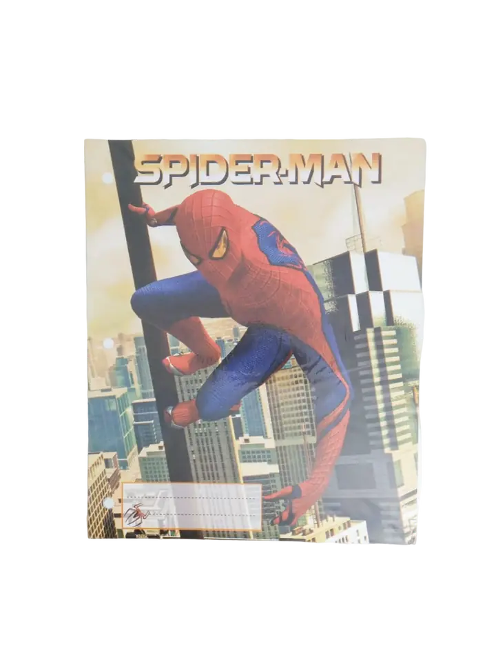 Separadores de Materias "Spider Man" Tamaño Escolar (Fantasia) Hombre Araña