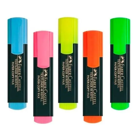 Resaltadores Faber Castell Flúo (Suelto)