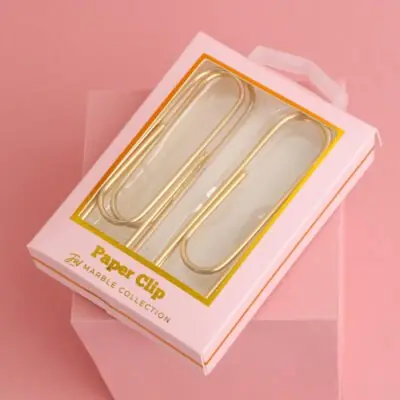 Clips Gigantes FW GOLD x 4 unidades (oro)