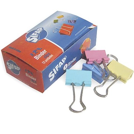 Binder Clip SIFAP *Colores Pasteles* x Unidad