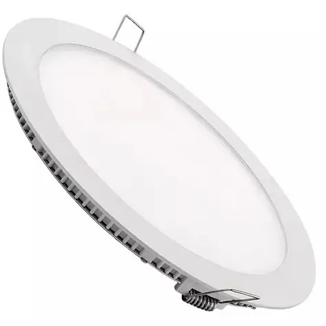 Panel de Luz Led * Redondo Para Embutir 18W Fría * 220v (Para Techo)