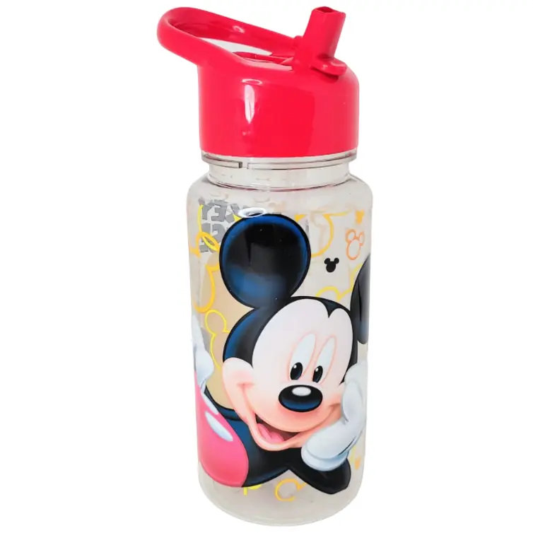 BOTELLA RIGIDA * MICKEY  M0USE * STRAW TOP C/ SORBETE