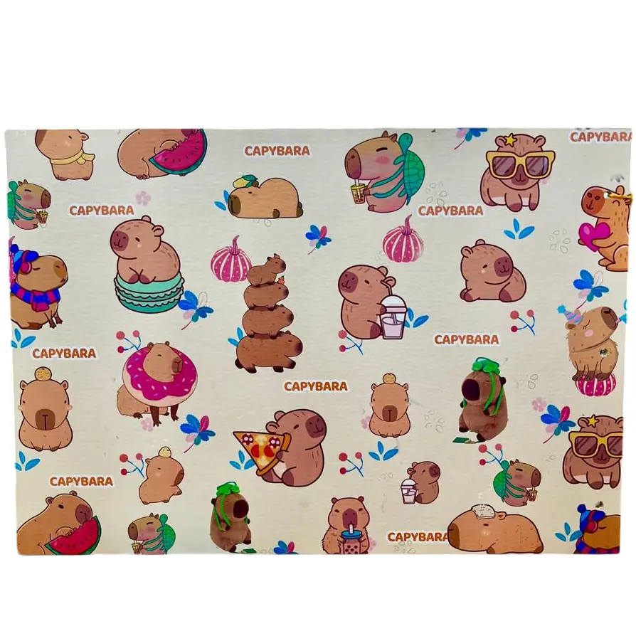 Tapa de Carpeta de Dibujo N6 -CAPYBARA-